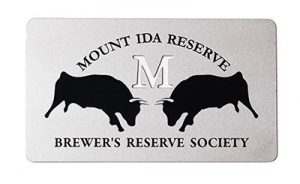 brewers reserve society card